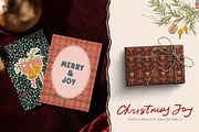 Christmas Backgrounds Frames Flowers, an Object Graphic by Yuliya Derbisheva (Thumbnail 6 of 14)
