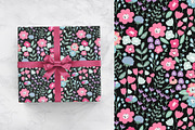 Colorful floral pattern, a Pattern Graphic by Cozy pattern shop (Thumbnail 5 of 5)