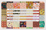 Retro Pattern Library 80% OFF, a Pattern Graphic by angelainthefields (Thumbnail 2 of 25)