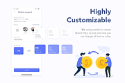 MooBank - Banking App Design UI Kit, an App Template by Capi Product (Thumbnail 3 of 6)