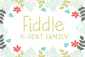 Fiddle 4-Font Family