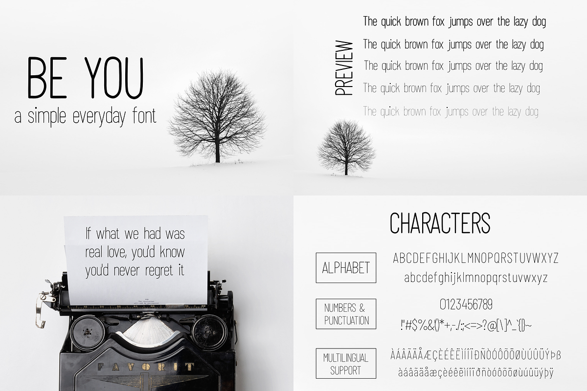 FONT BUNDLE ONE | 4 handmade fonts, a Sans Serif Font by Design av MAD (Photo 4 of 5)