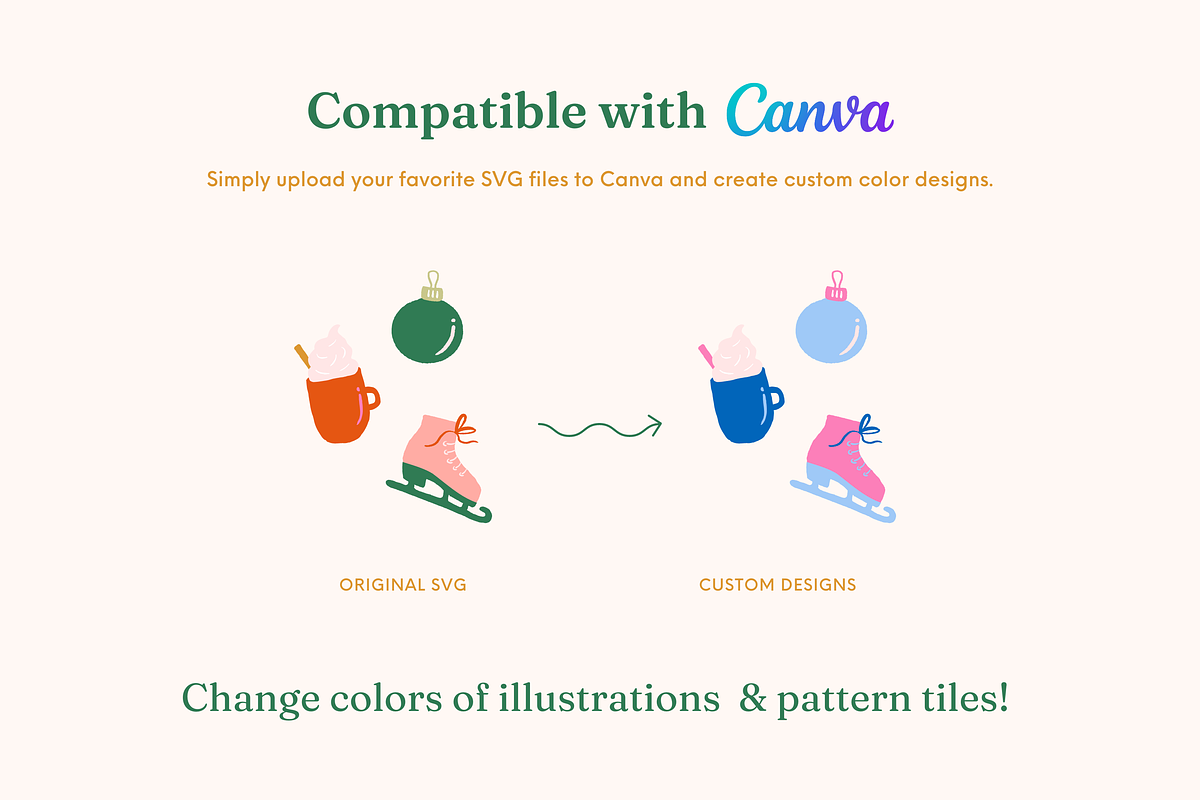 Christmas Handdrawn Illustration Set, an Illustration by Fourteen Creative Co. (Photo 6 of 11)