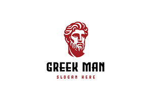 Greek Man Logo