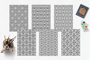 Patterns for coloring PDF,JPG vol-03, a Brochure Template by dnapslvsk (Thumbnail 2 of 6)