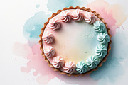 Colorful Pastry Clipart Set, an Illustration by hafijul (Thumbnail 9 of 9)