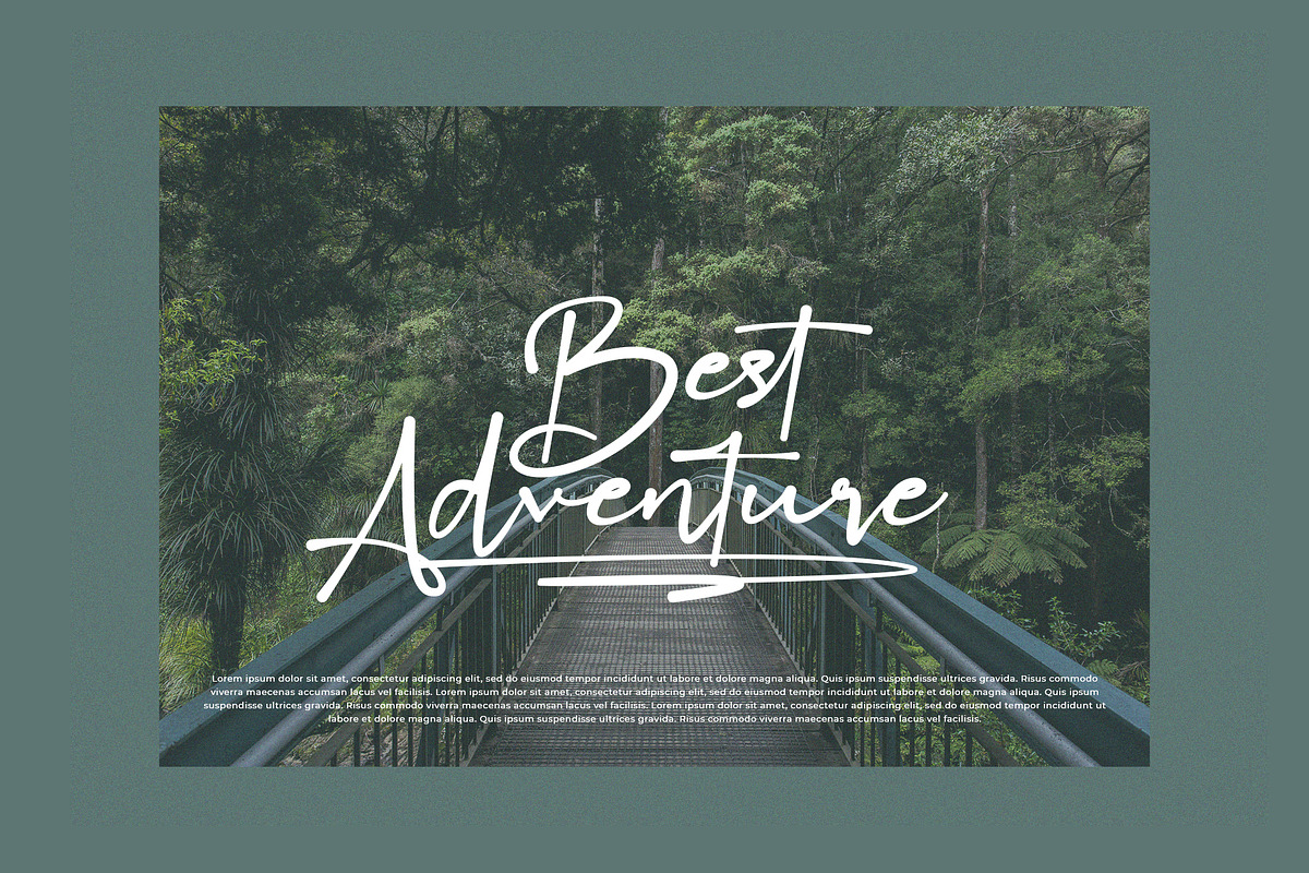 Joonfloss Font | Brush Script, a Script Font by Jadatype.id (Photo 3 of 8)