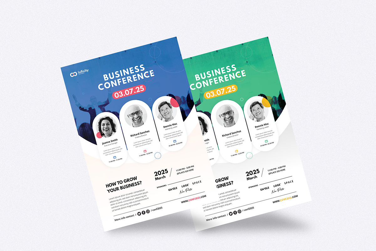 Event / Conference Flyer, a Flyer Template by Creativity-Design (Photo 2 of 4)