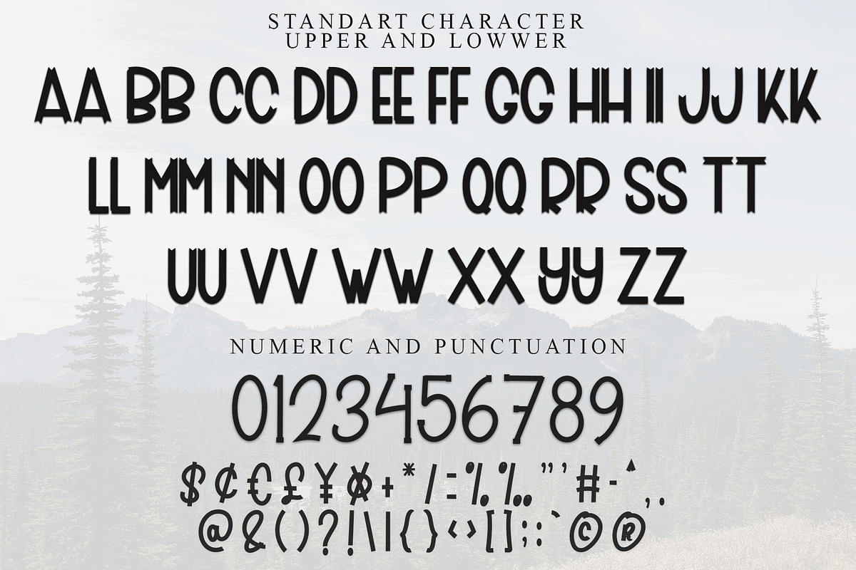 Planning Snowman, a Serif Font by InermediaSTUDIO (Photo 7 of 8)