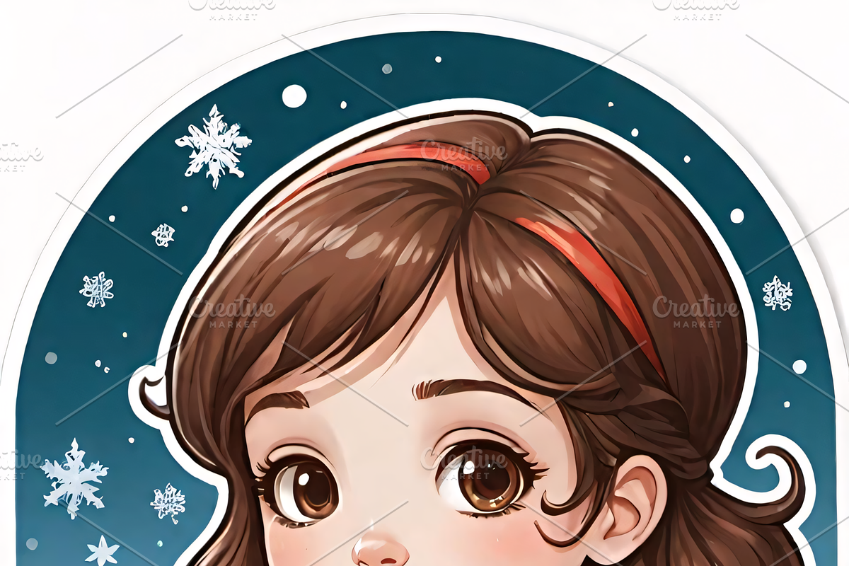 Christmas Girls with Hot Chocolate, an Illustration by ETARA by Mea Hau (Photo 7 of 9)