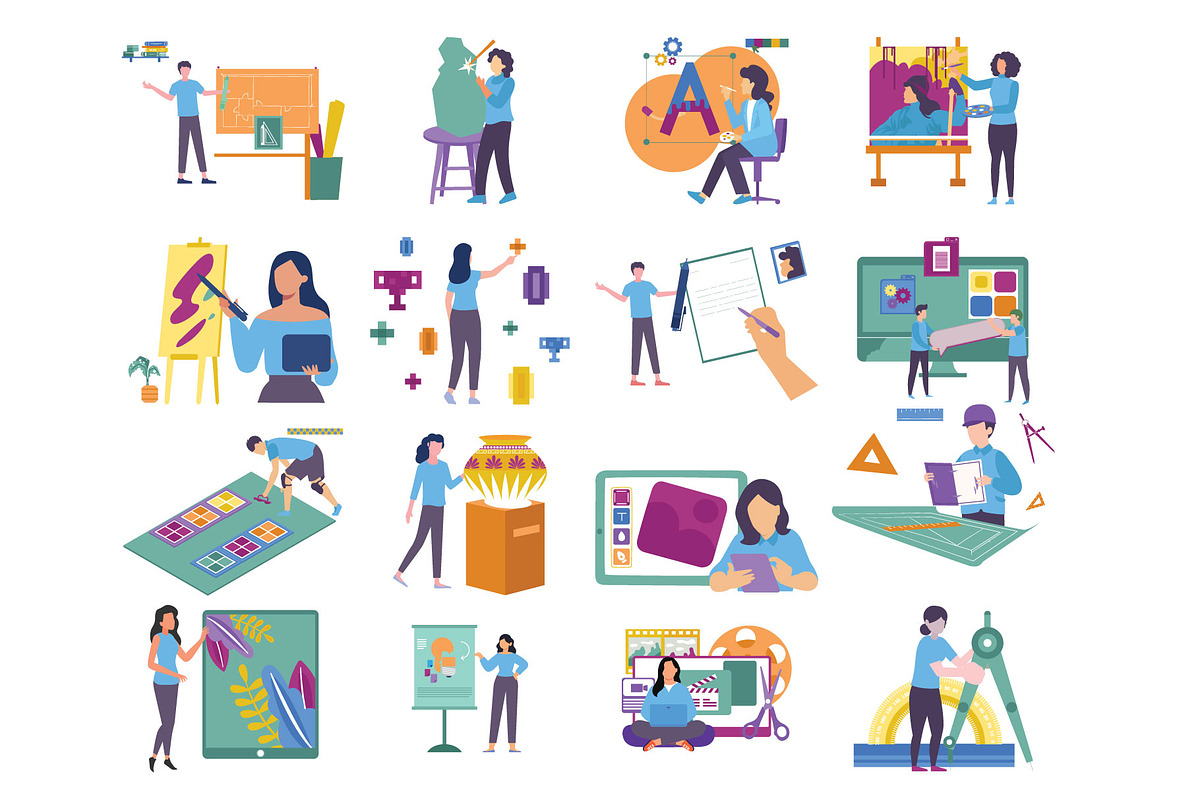 50+ Creative Design Illustrations, an Illustration by Vector Portal (Photo 3 of 6)