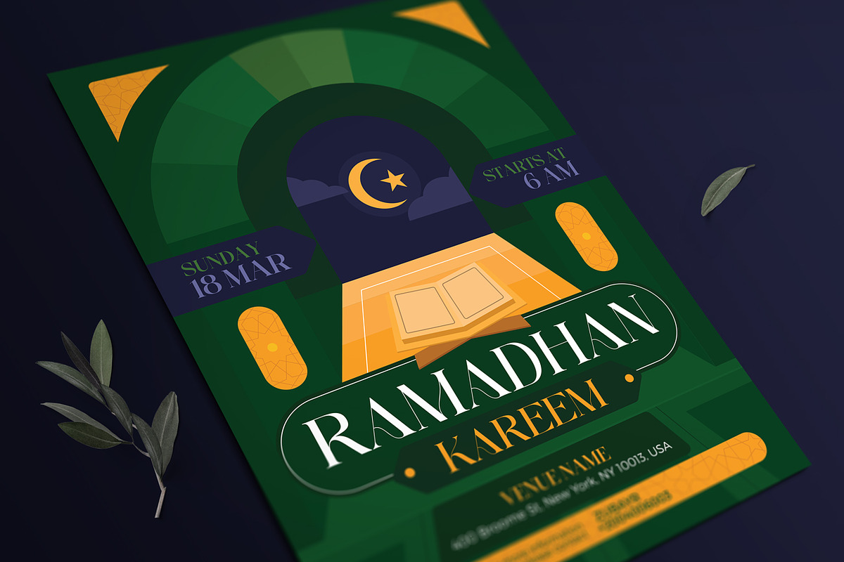 Ramadhan Kareem Flyer, a Flyer Template by Aarley Kaiven (Photo 2 of 2)