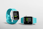 Watch Mockup, a Wearable Device Mockup by Mockupnine (Thumbnail 4 of 4)
