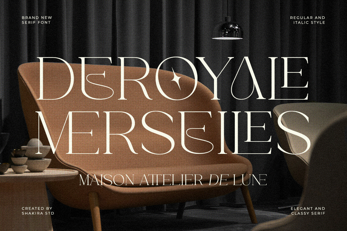 Classy Elegant Serif - Louisbele, a Serif Font by Shakira Studio (Photo 6 of 10)