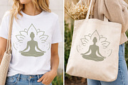Yoga & Wellness Vector Kit - Icons, a Graphic by Svetlana Voloshina (Thumbnail 6 of 8)
