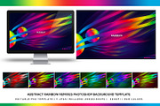 Rainbow Colors Photoshop Text Effect, a Social Media Template by angelicafx (Thumbnail 1 of 4)