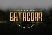 Batacorr font, a Serif Font by VectorCraft (Thumbnail 2 of 4)