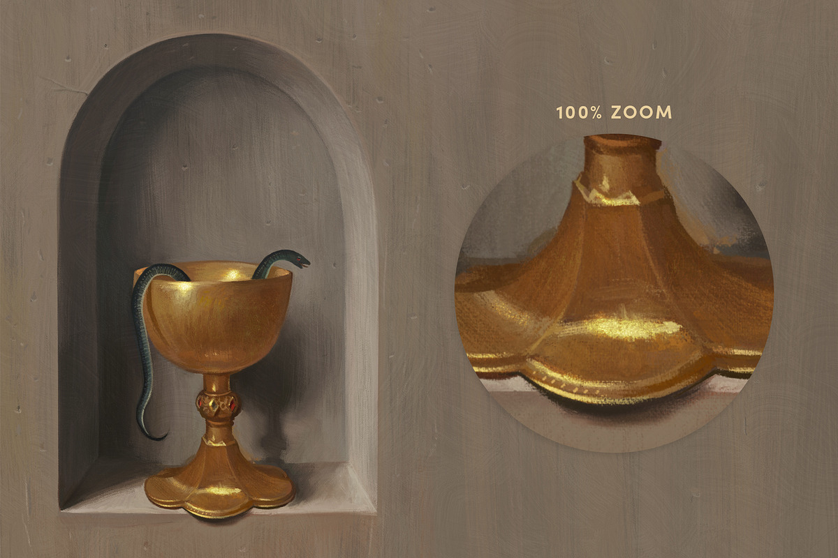 Classic Paints – Procreate Brushes, a Brush Add-On by Sadie Lew (Photo 10 of 16)