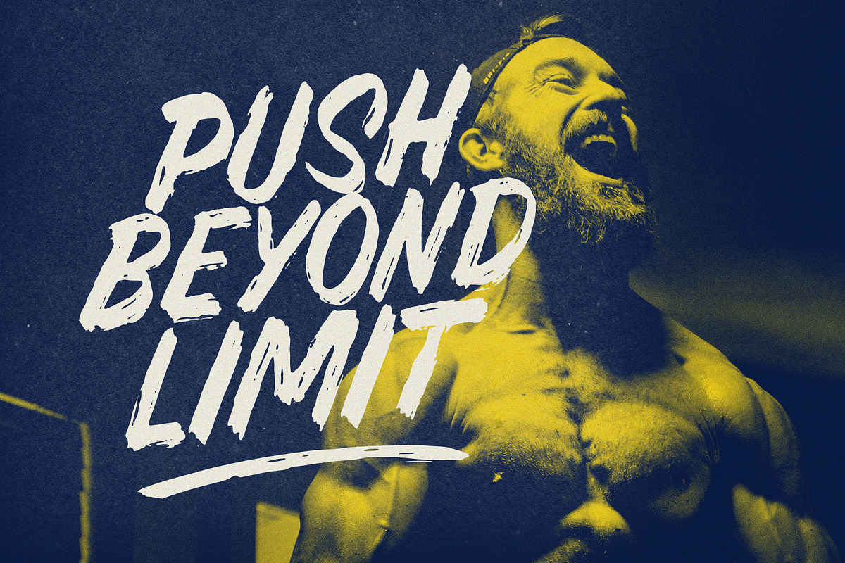 LUCHA TYPEFACE, a Script Font by maghrib (Photo 2 of 7)