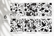 Shadow Garden Vector Collection, a Decorative Illustration by rouxsupplyco (Thumbnail 2 of 17)