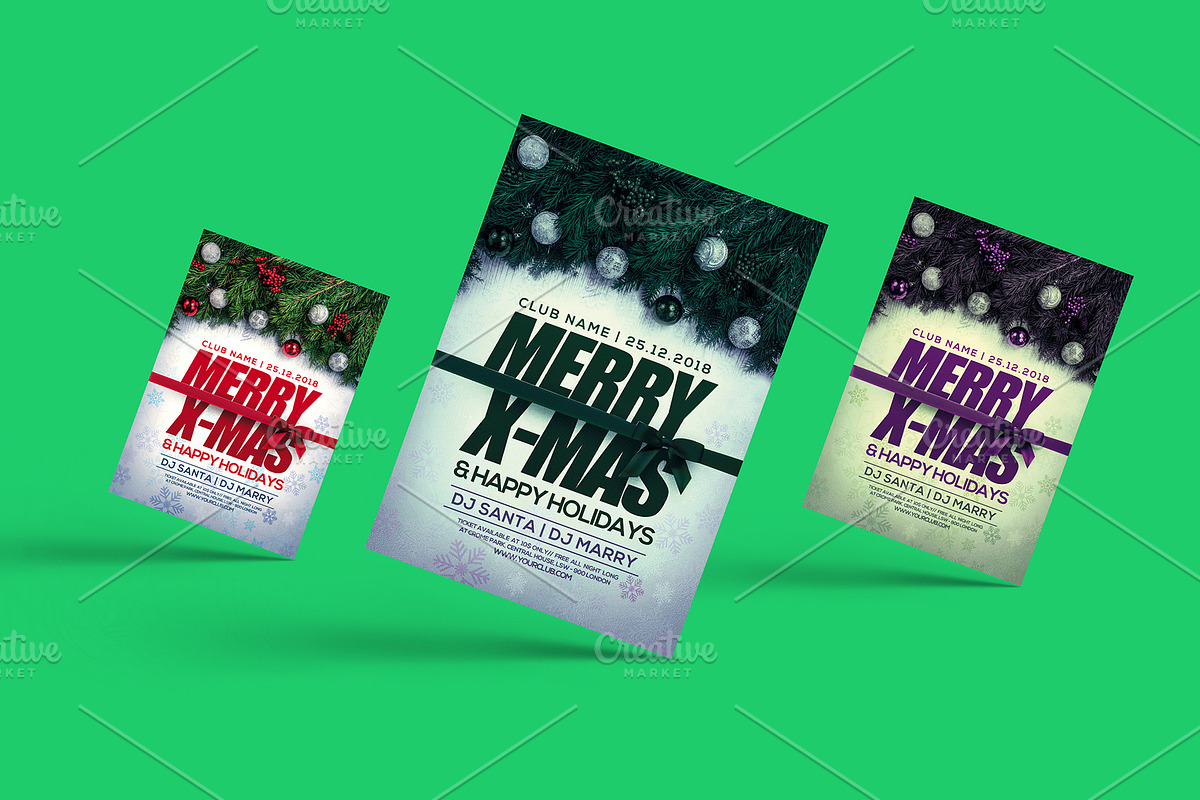 Christmas Invite, a Flyer Template by Flyer Arts (Photo 2 of 4)