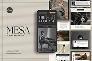 MESA Social Media Kit, a Social Media Template by Analogi Studio (Thumbnail 1 of 14)