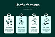 Animated Dentist Doodle Icon Set, an Outline Icon by Vectors Market (Thumbnail 2 of 4)