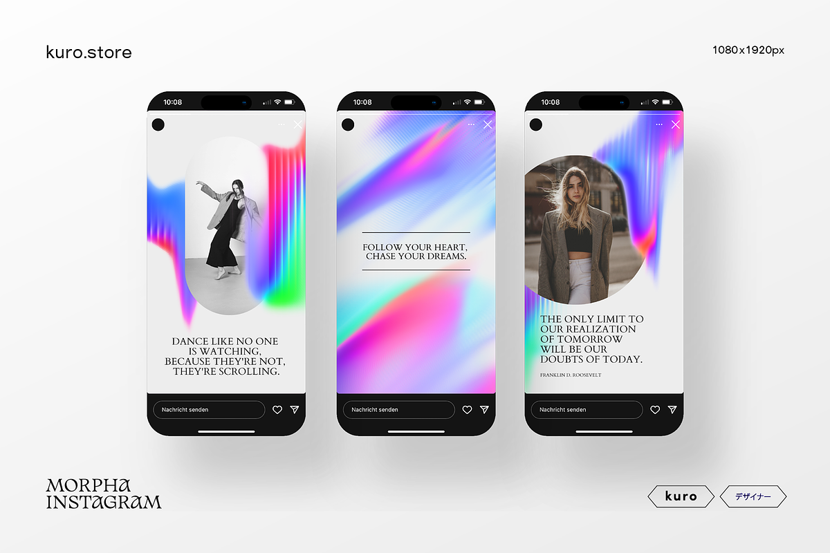 Morpha Instagram Template, a Social Media Template by kuro (Photo 2 of 5)