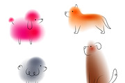 Cats and dogs., an Animal Illustration by CGterminal (Thumbnail 3 of 4)