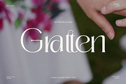 Gratten Elegant Serif Font, a Serif Font by Perfectype (Thumbnail 1 of 7)