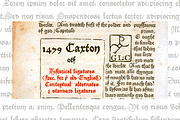 1479 Caxton, a Blackletter Font by GLC Foundry (Thumbnail 1 of 2)