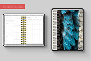Spiral Digital Binder Rings Set, an Object Graphic by 3PointsCreative (Thumbnail 6 of 6)