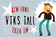 TALL font, a Font by vtks design (Thumbnail 3 of 3)