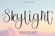 Skylight, a Handwritten Font by FreshTypeINK (Thumbnail 1 of 7)