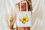 Whimsical Spring Butterfly Clipart, an Illustration by Designworld (Thumbnail 7 of 8)