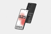 Samsung S25 Mockup, an Android Mockup by Unerispace (Thumbnail 2 of 5)