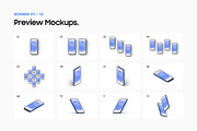 Galaxy S25 Mockups Scenes, an Android Mockup by Asylab (Thumbnail 2 of 58)