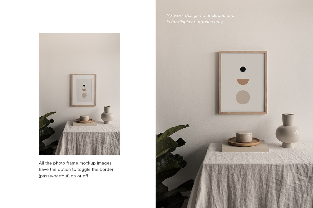 Artwork Frame Photo Mockup Bundle, a Print Template by Moyo Studio (Photo 9 of 11)