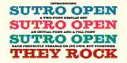 Sutro, a Slab Serif Font by Parkinson Type Design (Thumbnail 4 of 4)