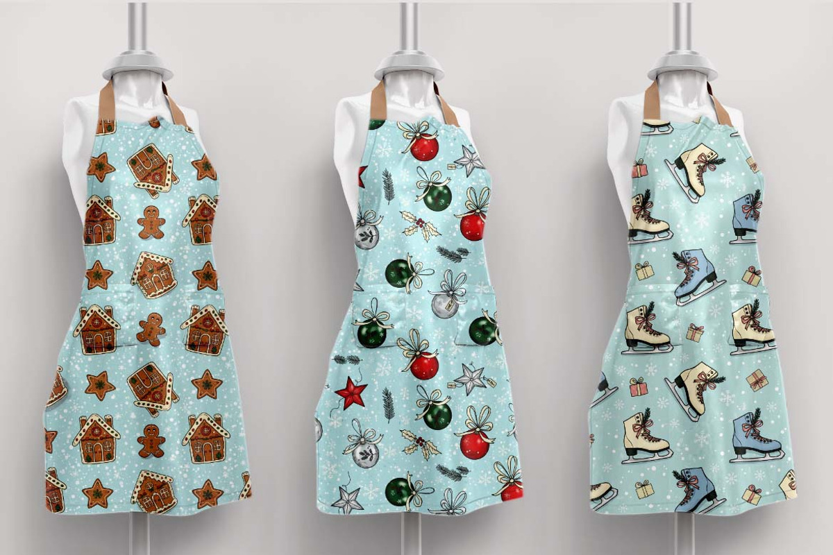Whimsical Winter Patterns SVG Bundle, a Pattern Graphic by one-touch (Photo 8 of 17)