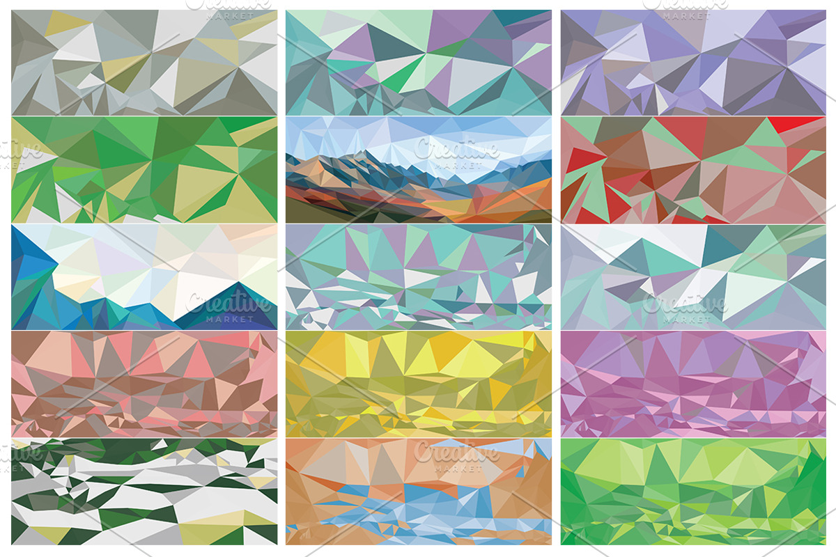 Abstract Geometric Background preview 4
