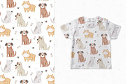 Cute Dogs, a Pattern Graphic by AnnieArt (Thumbnail 3 of 4)