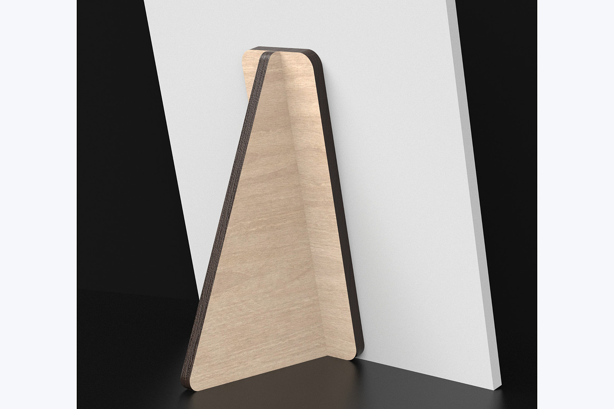 Triangle Easel Stand Backs, an Object Graphic by ThemeXDigital (Photo 3 of 9)