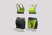 Yoga Bra leggings Set, a Shirt Mockup by groens (Thumbnail 4 of 4)