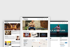 Pneuma - Church WordPress Theme