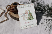 Christmas Stories Watercolor Animals, a Seasonal Illustration by Kreker Kate (Thumbnail 9 of 12)