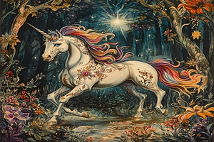 Majestic Fantasy Unicorn