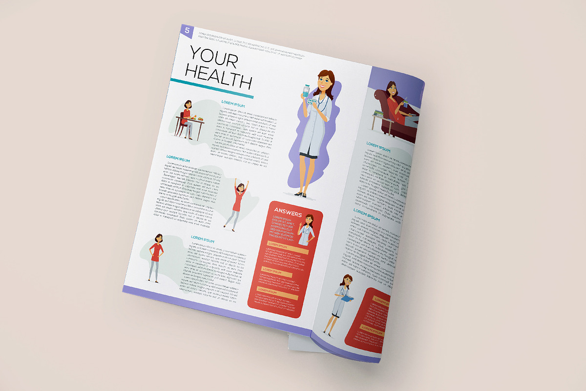 Big Cartoon People Character Kit, an Education Illustration by Boyko Pictures (Photo 6 of 9)