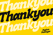 Pagion - Bold Stylish Script Font, a Script Font by Pekotype (Thumbnail 16 of 16)
