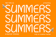 TAN - SUMMERS, a Sans Serif Font by TanType (Thumbnail 1 of 10)